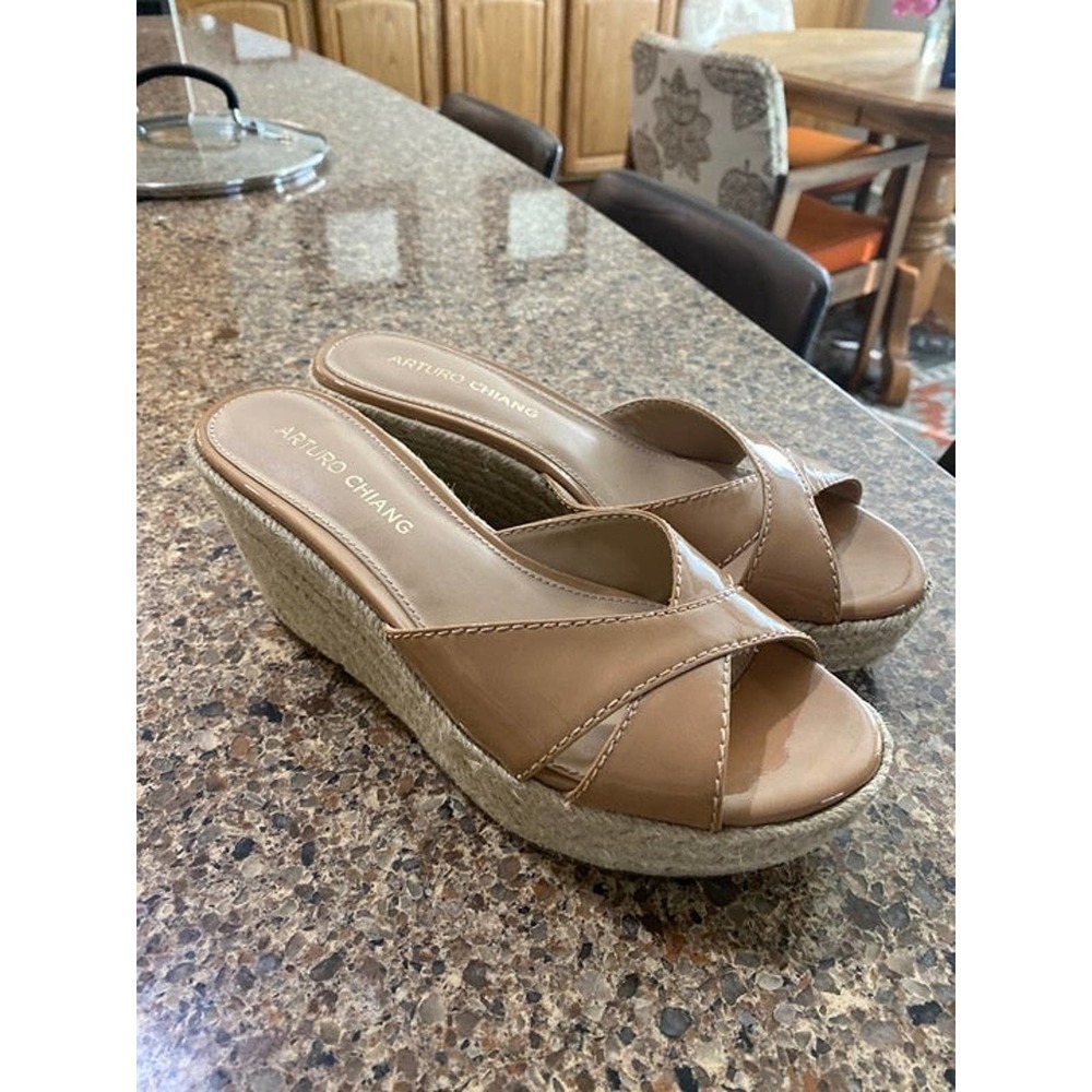 Arturo Chiangmai Wedge Sandals Espadrille Size 6.5